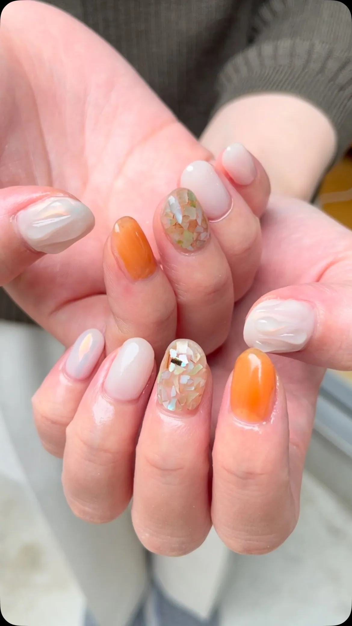 10本design の色チェンジver🧡いつもありがとうござ...