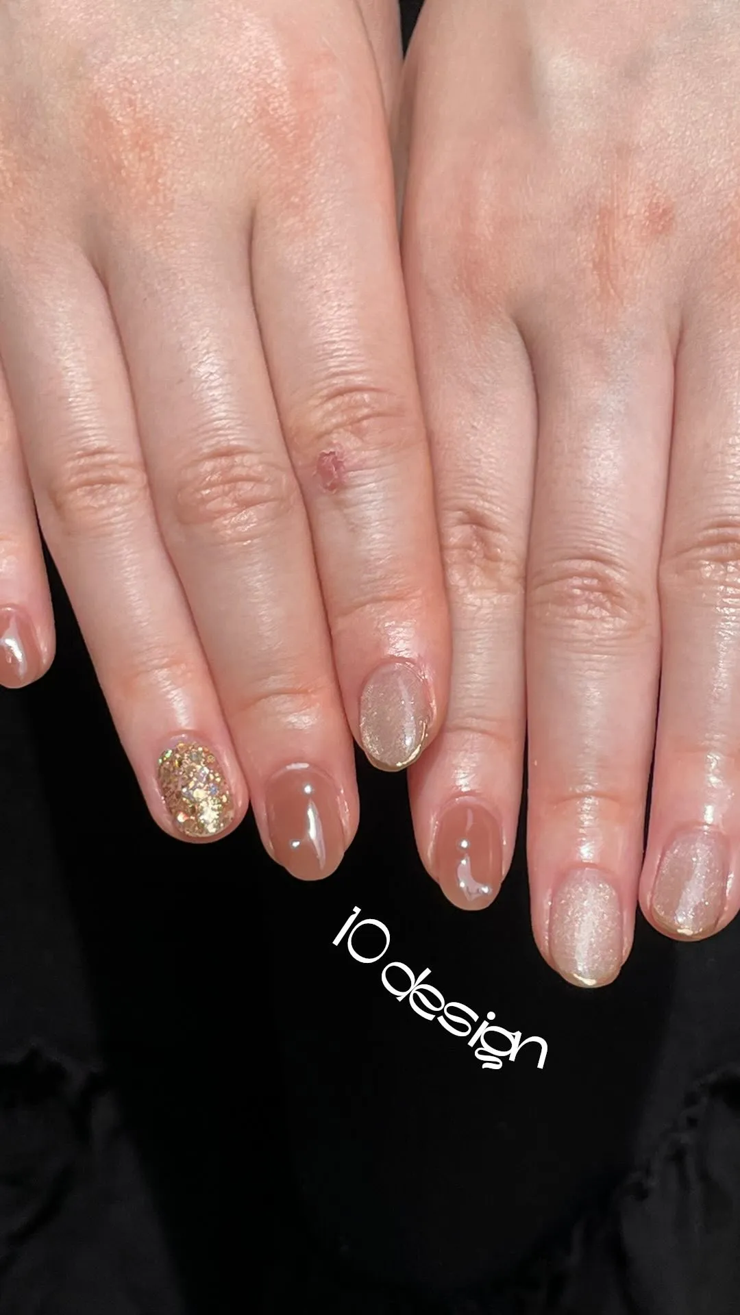 花嫁さんのネイル💅👰‍♀️ピンクゴールドにしてお客様にお似合...