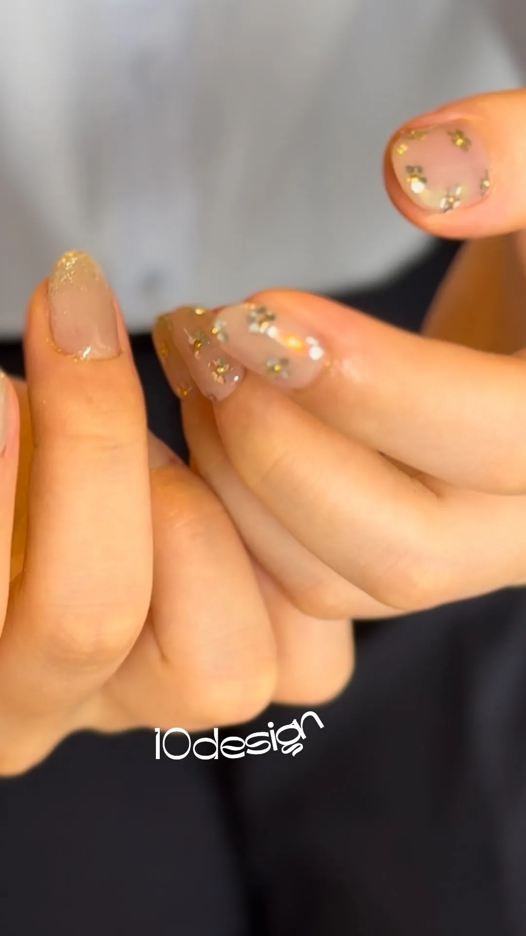 お持ち込みデザインです！可愛かった❤️😆オレンジミラーはずっ...